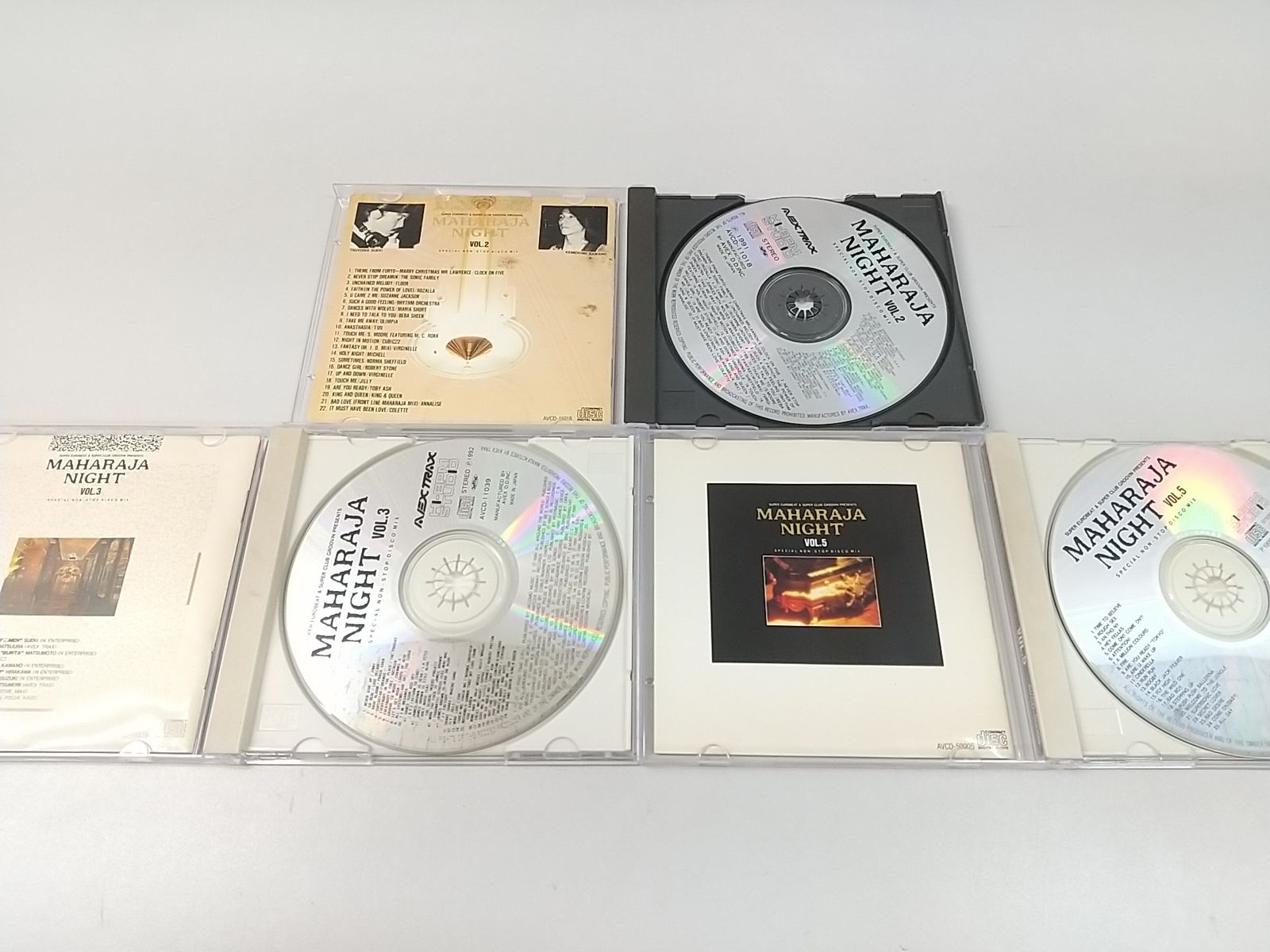 【バラ売り歓迎】邦楽、洋楽CD15点セット まとめ売り・バラ売り不可】MAHARAJA NIGHTシリーズ CD12枚
