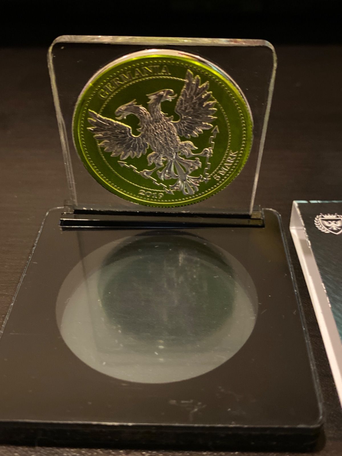 2019年ゲルマニア1オンス アレゴリース: ブリタニアとゲルマニア銀貨コイン ゲルマニア銀貨アレゴリーシリーズ「ブリタニア＆ゲルマニア