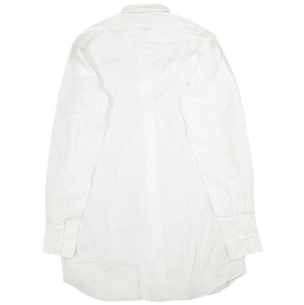 INDIVIDUALIZED SHIRTS インディビジュアライズドシャツ アメリカ製 UNITED ARROWSカスタムオーダー ボタンダウンドレスシャツ 1211-499-5343 オーダーサイズ L程度 ホワイト 長袖 BD トップス