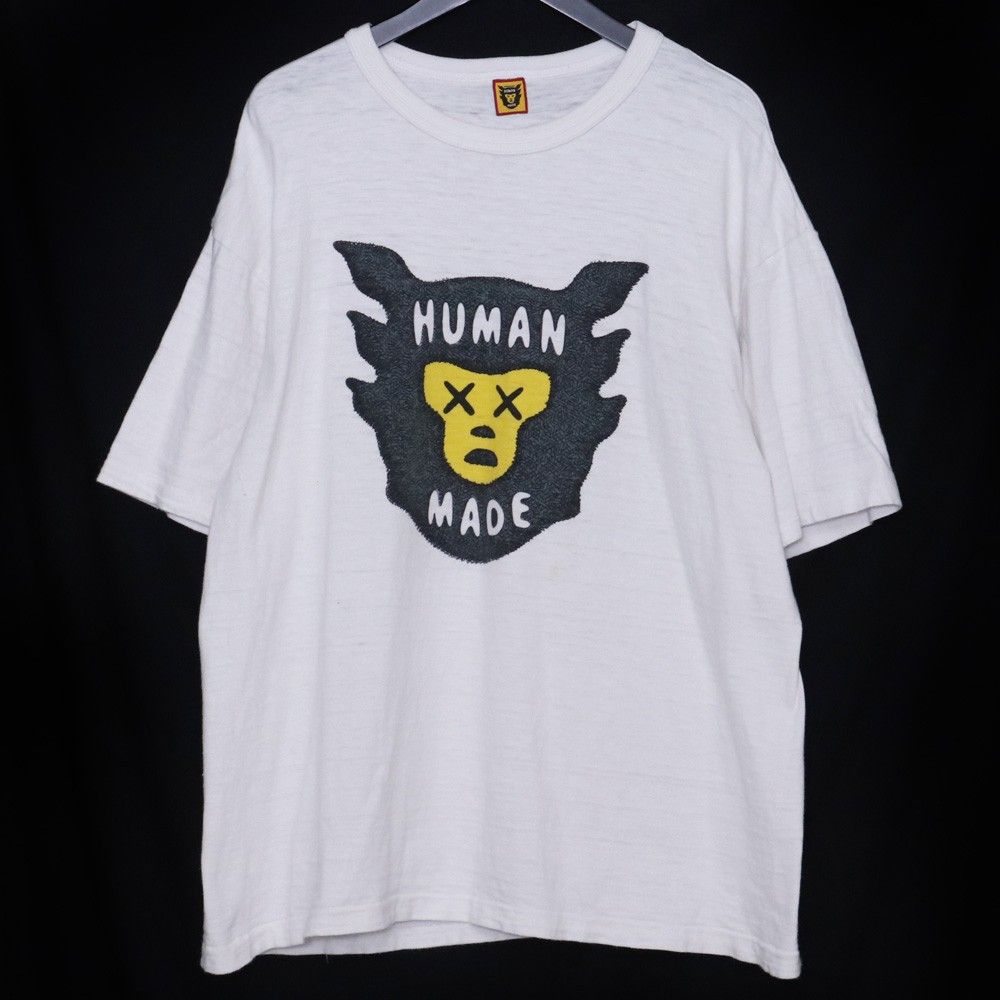 HUMAN MADE KAWS T Shirt #1 white 2XL Human Made x Kaws Graphic #01