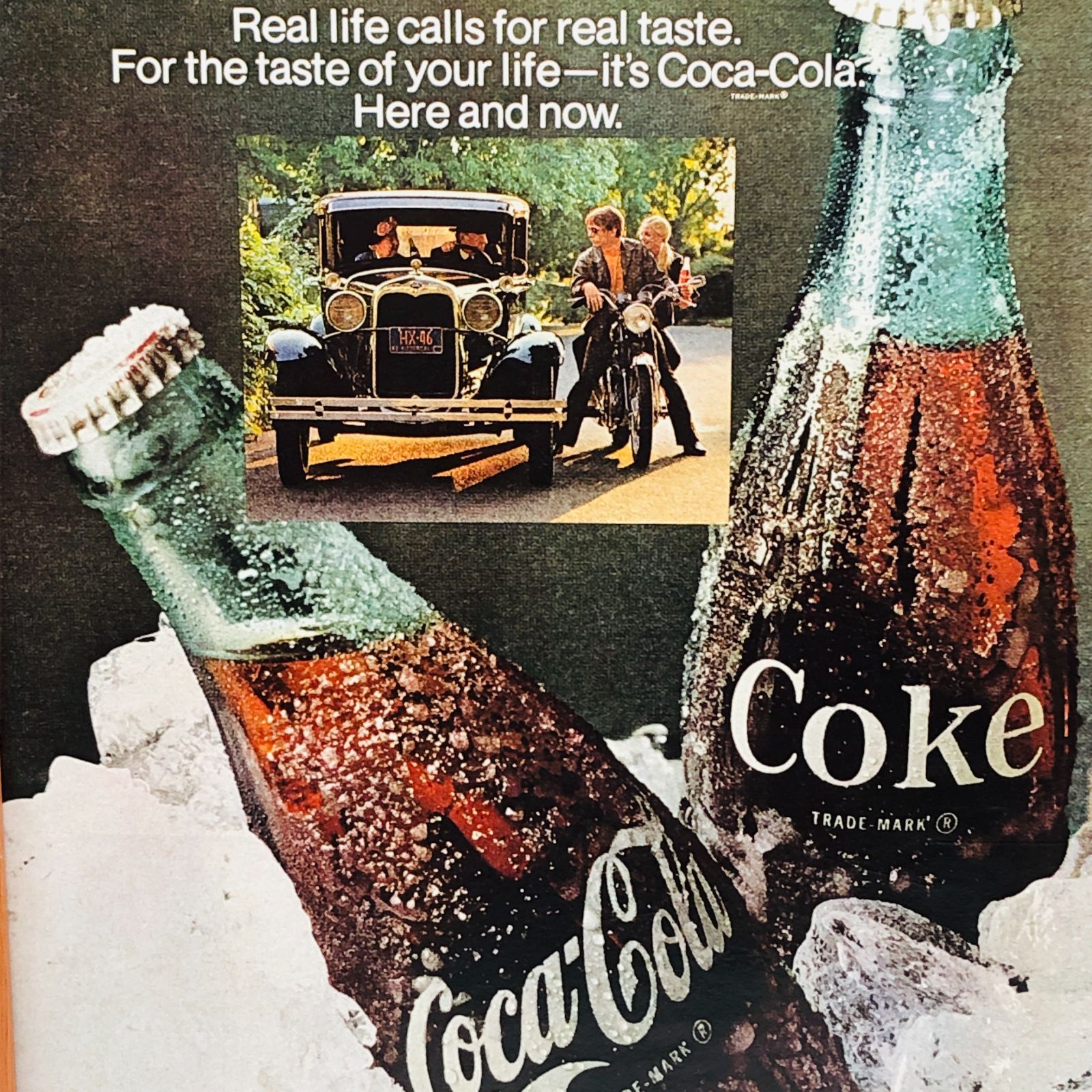 ビンテージ 広告 ポスター 『 コカコーラ (Coca-Cola) 』 1960's