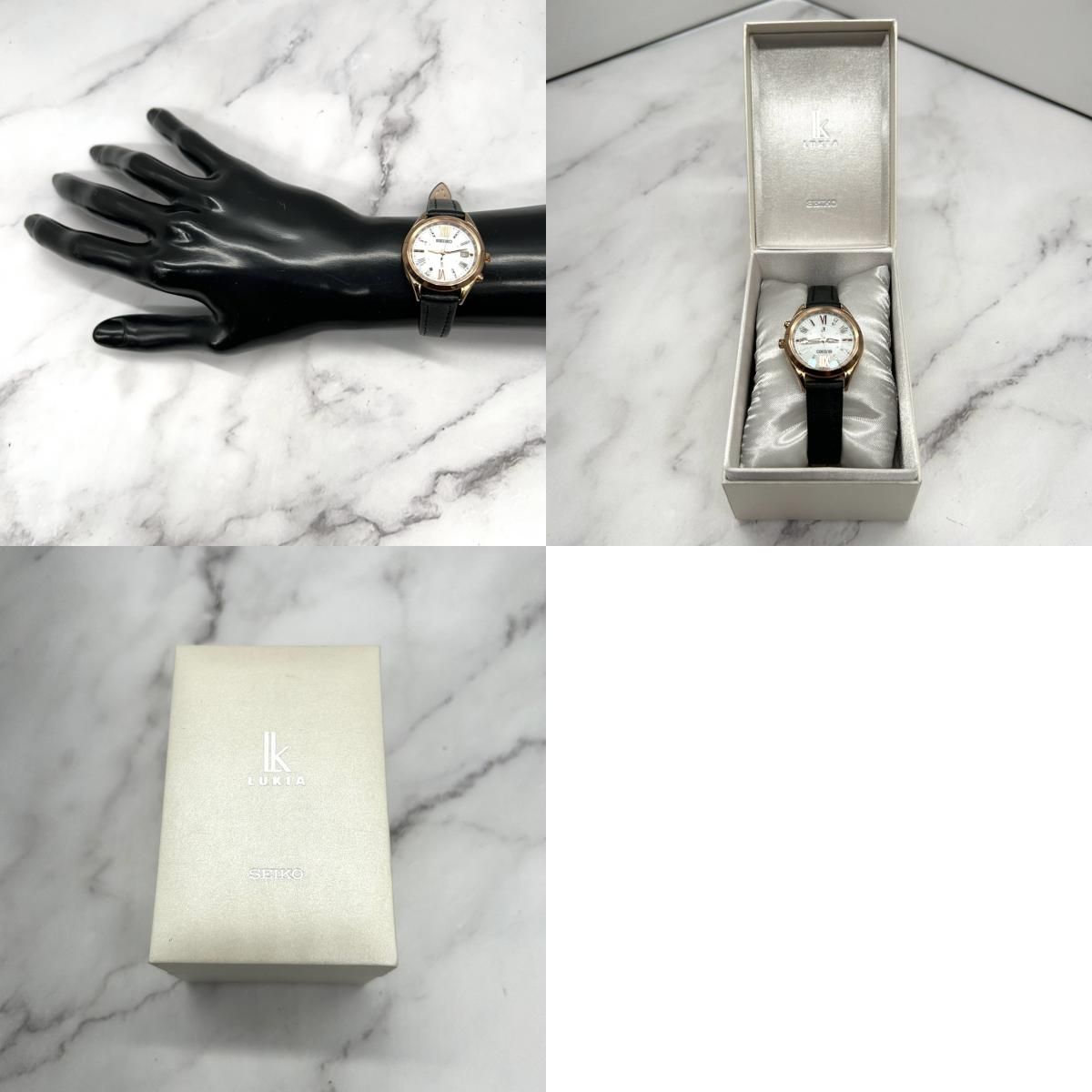 美品 SEIKO 1B35-0AJ0 LUKIA ルキア レディース 時計 セイコー/LUKIA(ルキア)/型番：1B35-0AL0/ソーラー電池/腕時計の