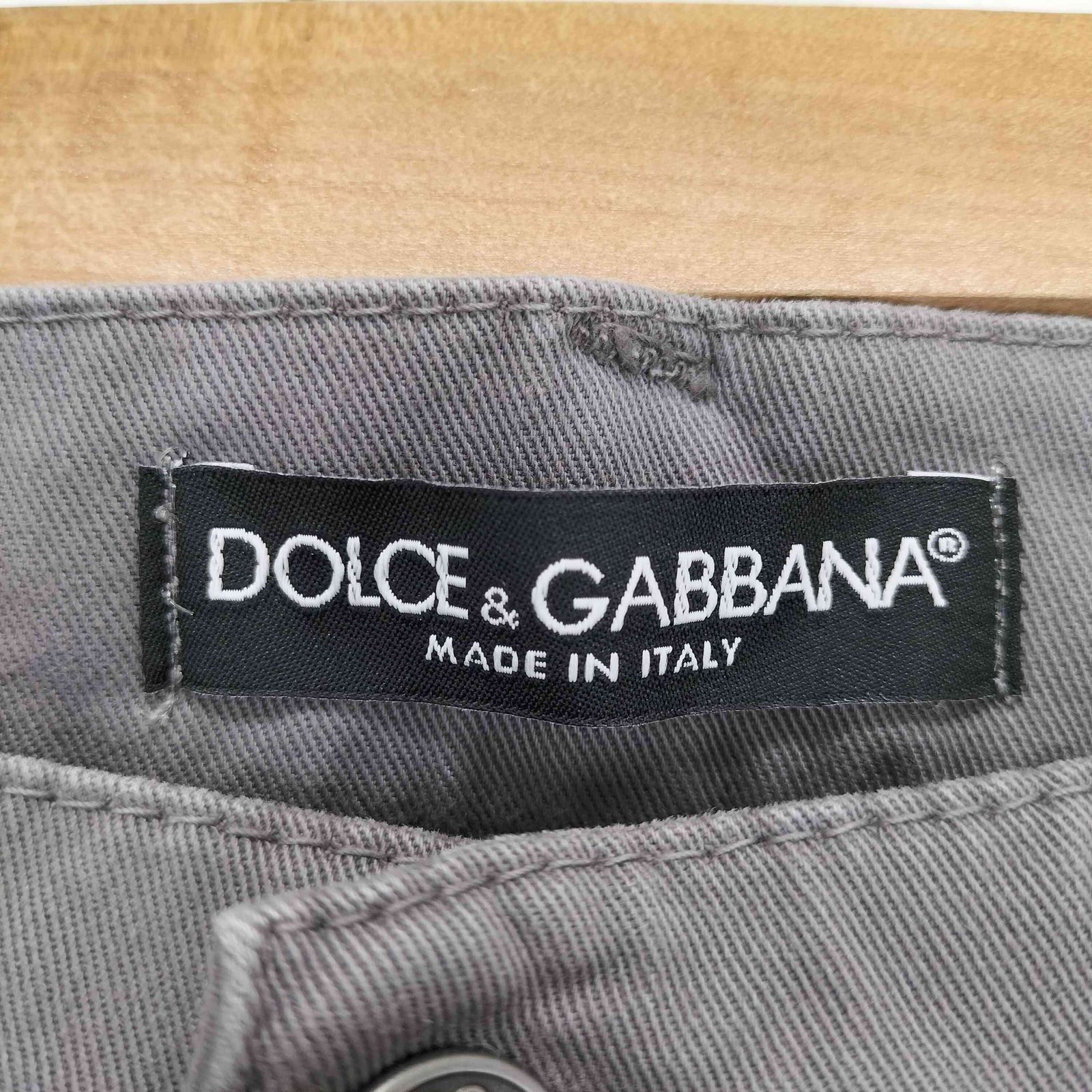 レア 新品タグ付き DOLCE&GABBANA 異素材ドッキング パンツ