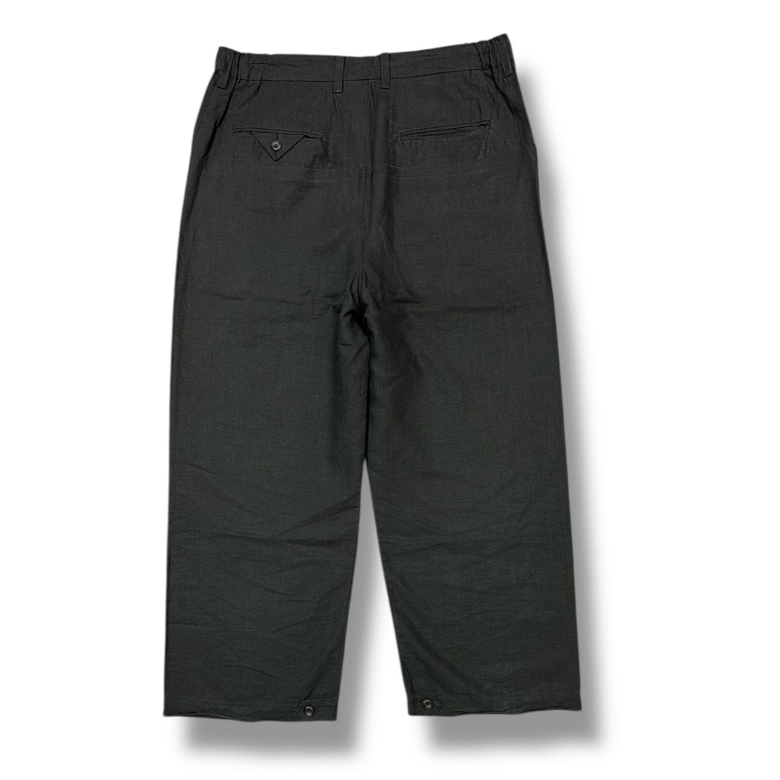 SUNSEA 17SS LINEN STRAIGHT PANTS リネンストレートパンツ スラックス