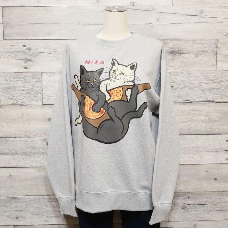 新品 ゴースローキャラバン トレーナー スウェット 猫 ネコ