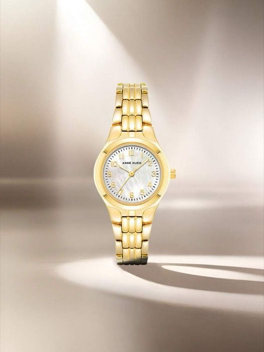 腕時計 レディース クォーツ ウォメンズ ゴールドトーン クォーツ ブレスレットウォッチ マザーオブパール 見やすい文字盤 レディース用防水ウォッチ 調整 なリンクブレスレット 10|5490MPGB