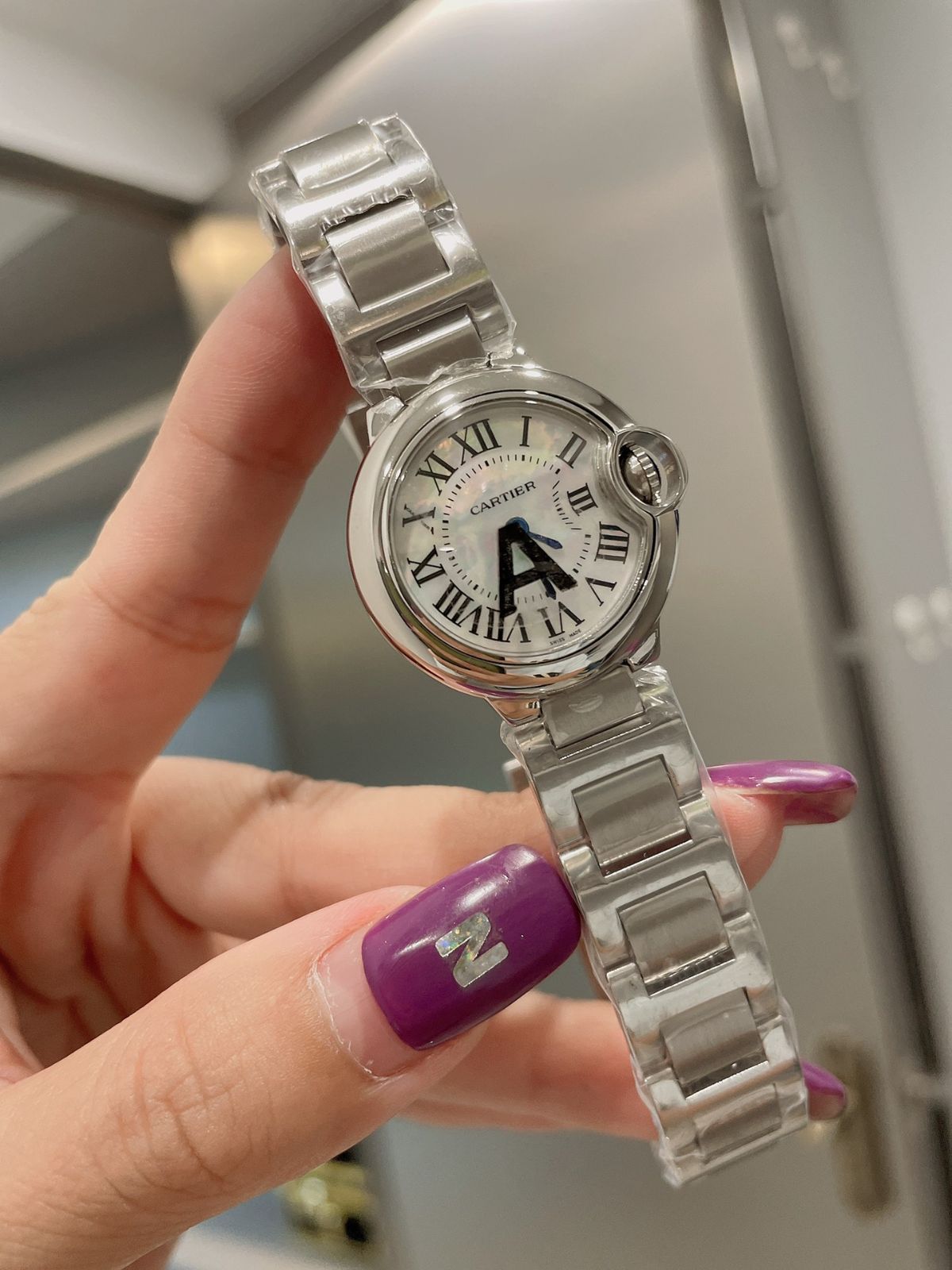 Cartier アナログ 腕時計 クォーツ Cartier カルティエ ARGENT 925 クォーツ 腕時計 ゴールド - メルカリ