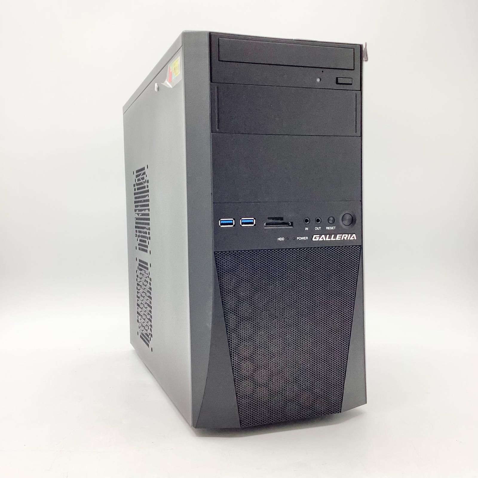 全額返金保証】【最速発送】ドスパラ GALLERIA ゲーミングPC /i5-8500 