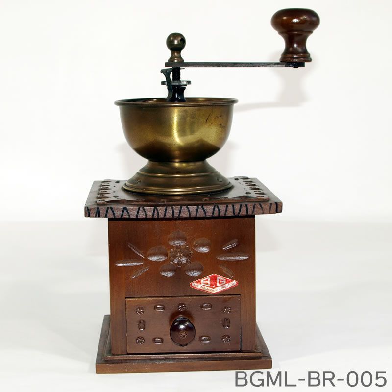 レトロ 手挽きコーヒーミル イタリア BG製 【公式通販】