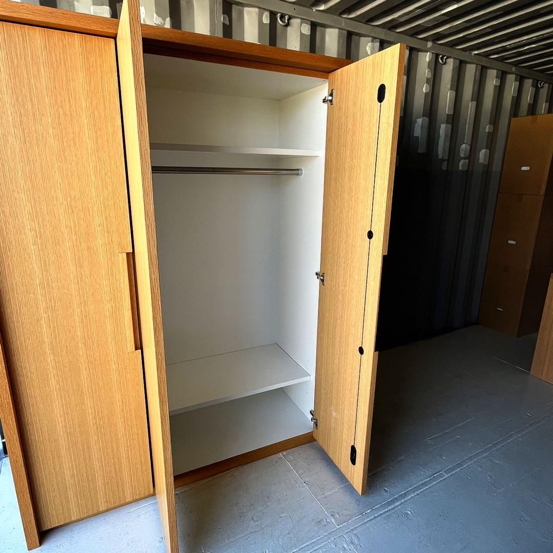 取付無料！アルフレックス特注品 天然木北欧ナチュラルワードローブ クローゼット✨ 取付無料！アルフレックス特注品 天然木北欧ナチュラルワードローブ
