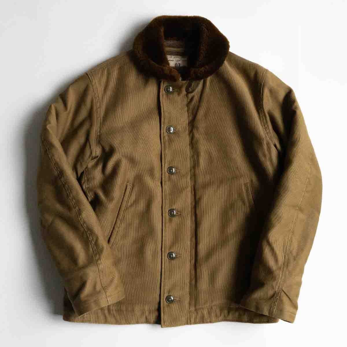 美品】THE REAL McCOY'S 【N-1 DECK JACKET 】40 デッキジャケット