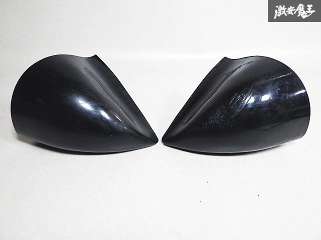 社外 S14 シルビア ドアミラー サイドミラー エアロミラー ミラー ブルーレンズ 黒系塗装 左右セット 即納