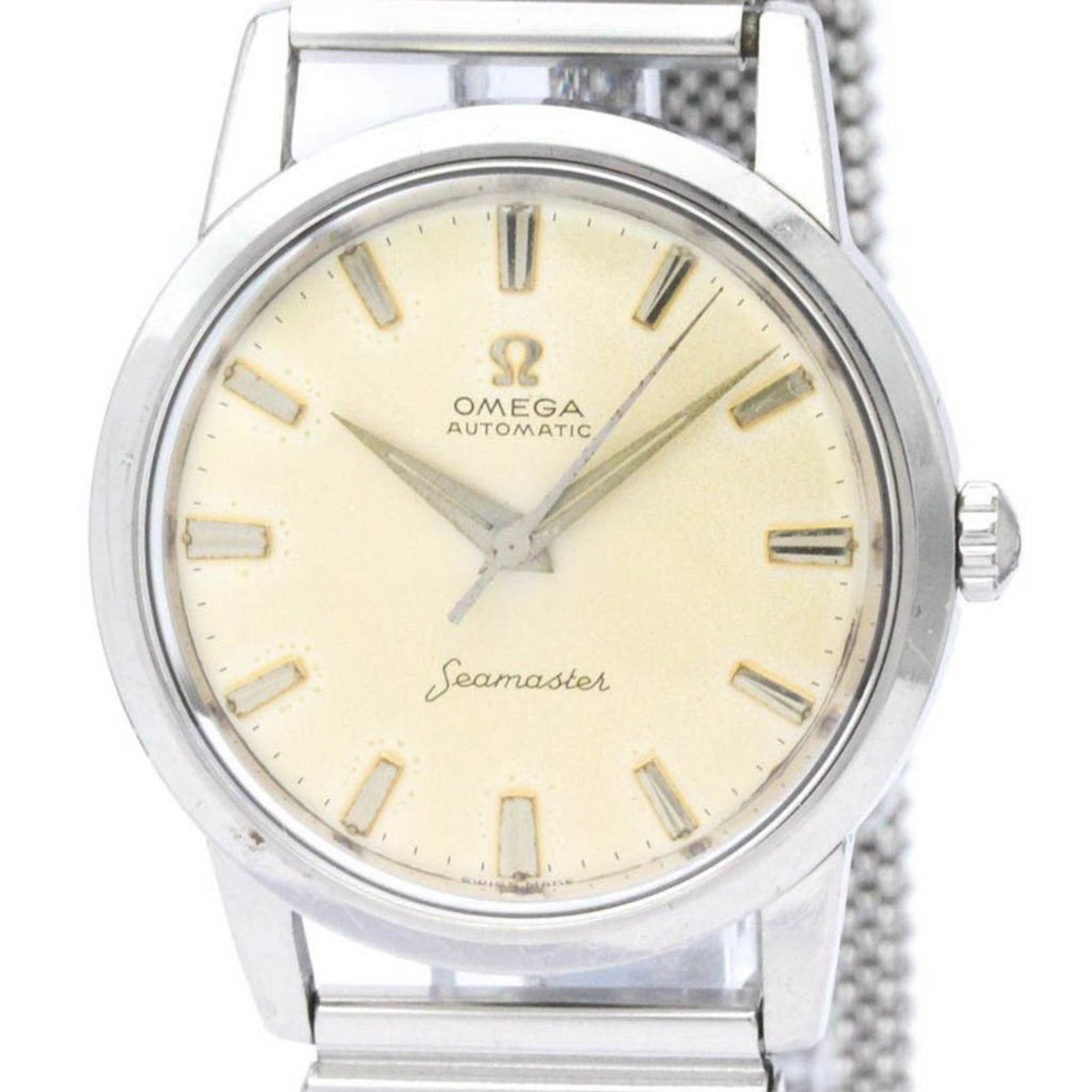 オメガ OMEGA シーマスター Cal.552 ステンレススチール 自動巻き メンズ 時計 14774