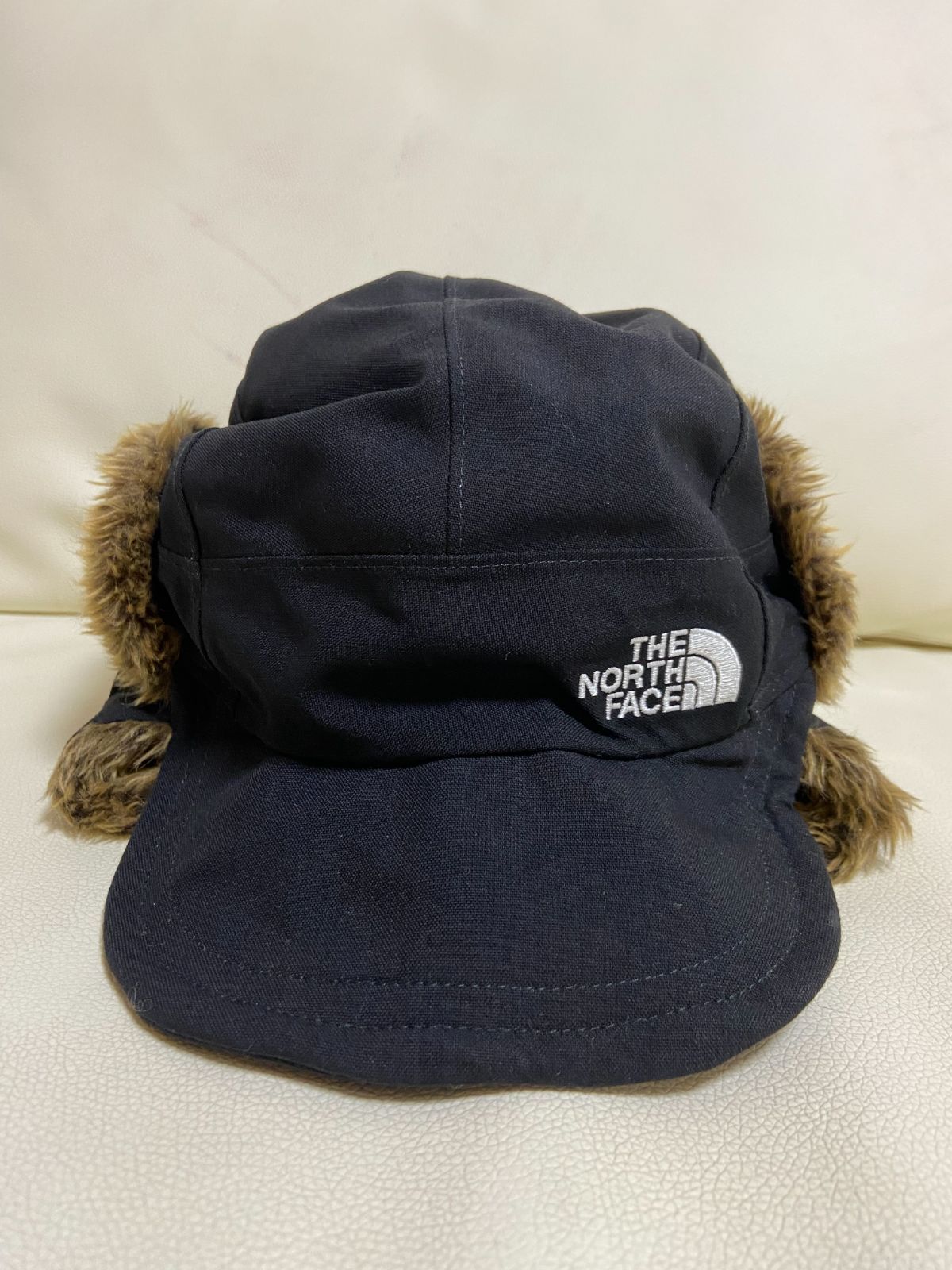 美品】ノースフェイス フロンティアキャップ NN41708 Mサイズ ブラック 