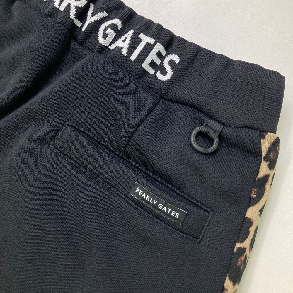 サイズ：0 PEARLY GATES パーリーゲイツ  ストレッチスカート レオパード柄 ブラック系 [240101479621] ゴルフウェア レディース ストスト サイズ：0 PEARLY GATES パーリーゲイツ ストレッチスカート