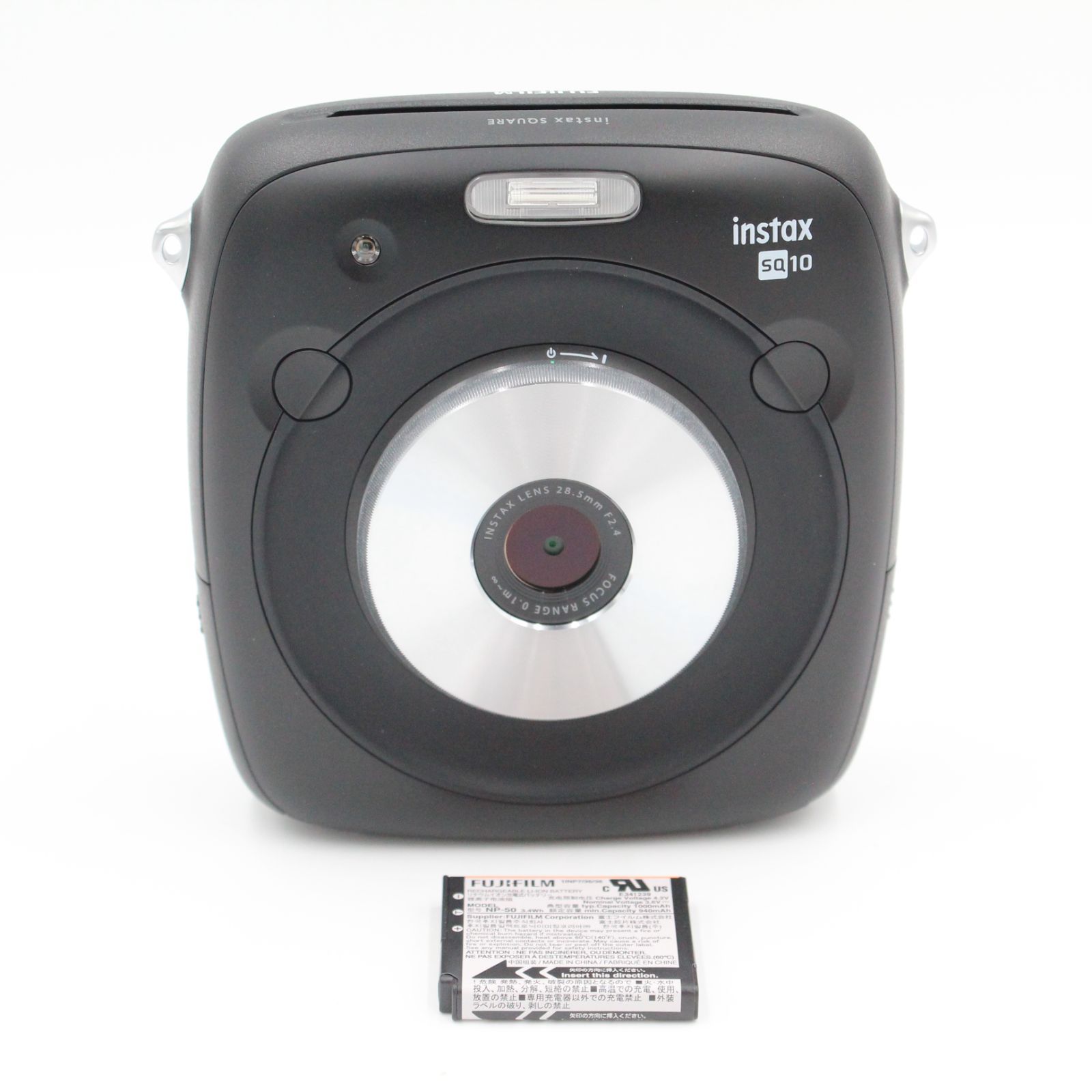 ☆新品級☆ FUJIFILM フジフイルム ハイブリッドインスタントカメラ instax SQUARE SQ10 チェキスクエア ブラック - メルカリ