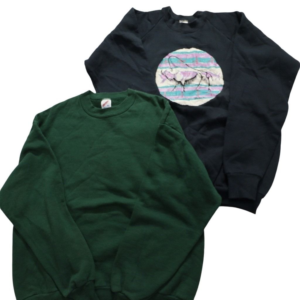 古着卸 まとめ売り USA製 スウェット 8枚セット (メンズ XL