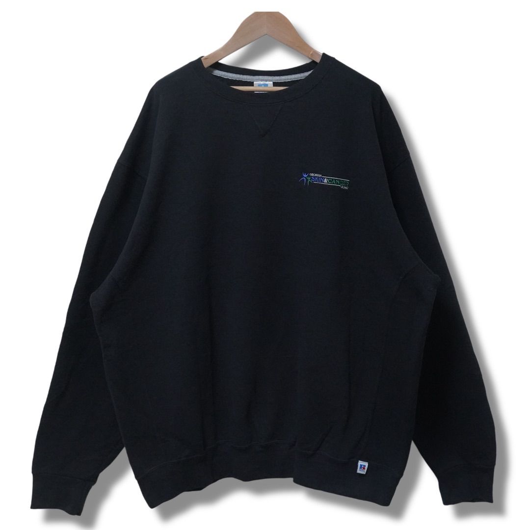 デッドストック！ラッセルアスレチック製・スウェット（USA製ブラック・M） ② 90's Russell Athletic Sweatshirt Dead Stock 90年代 ラッセル