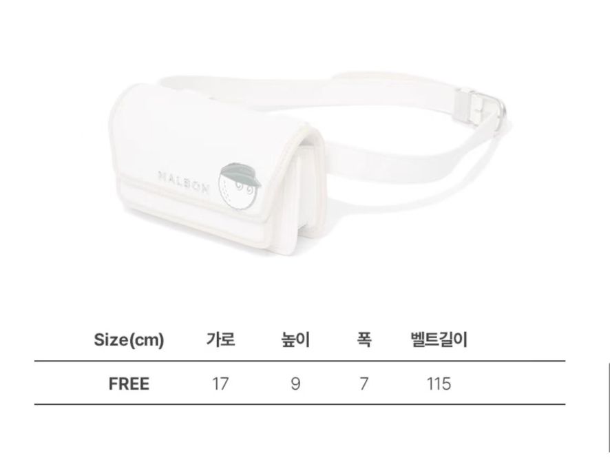 Malbon ゴルフ 測距計 ケース ミニウエストバッグ 男女兼用 小物収納