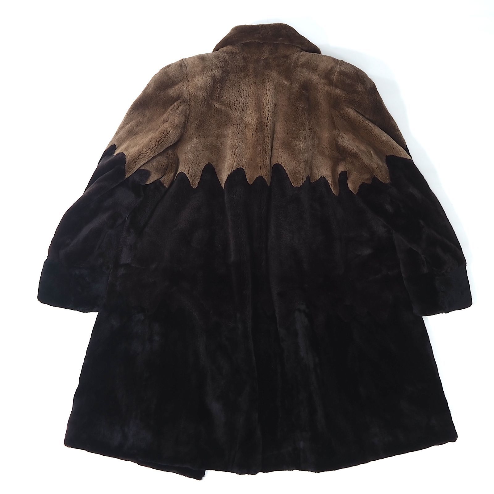 SAGA MINK シェアードミンク オーバーサイズ デザインコート Fサイズ SAGA MINK シェアードミンク オーバーサイズ デザインコート Fサイズ