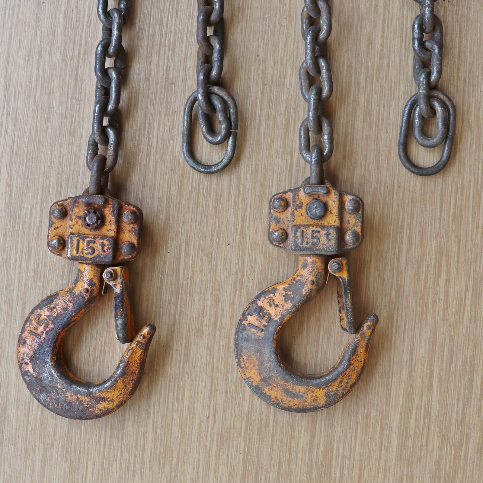 新潟発 キトー レバーブロック 1.5t 2個セット KITO CORP レバー 