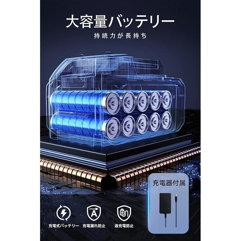 ブロワー 洗車 充電式ブロワ 洗車 ブロワー 大容量バッテリーと