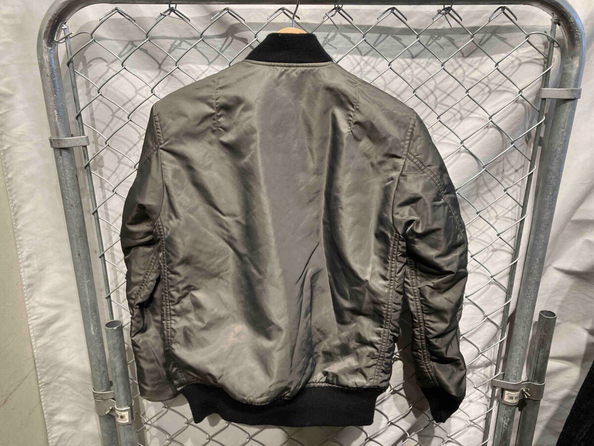 AVIREX ma-1 リバーシブルフライトジャケット カーキ×ブラック S