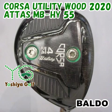 ユーティリティ バルド CORSA UTILITY WOOD 2020|ATTAS MB-HY 55|R|24 136779