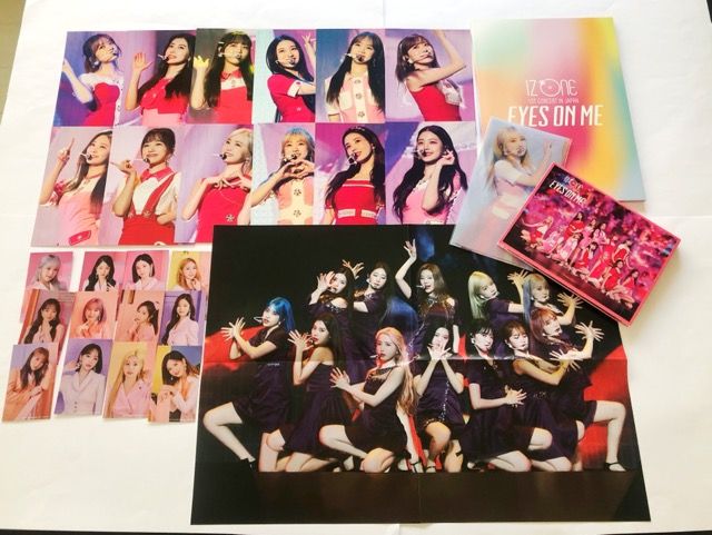 IZ*ONE 1ST CONCERT IN JAPAN EYES ON ME Blu-ray【I1681-007