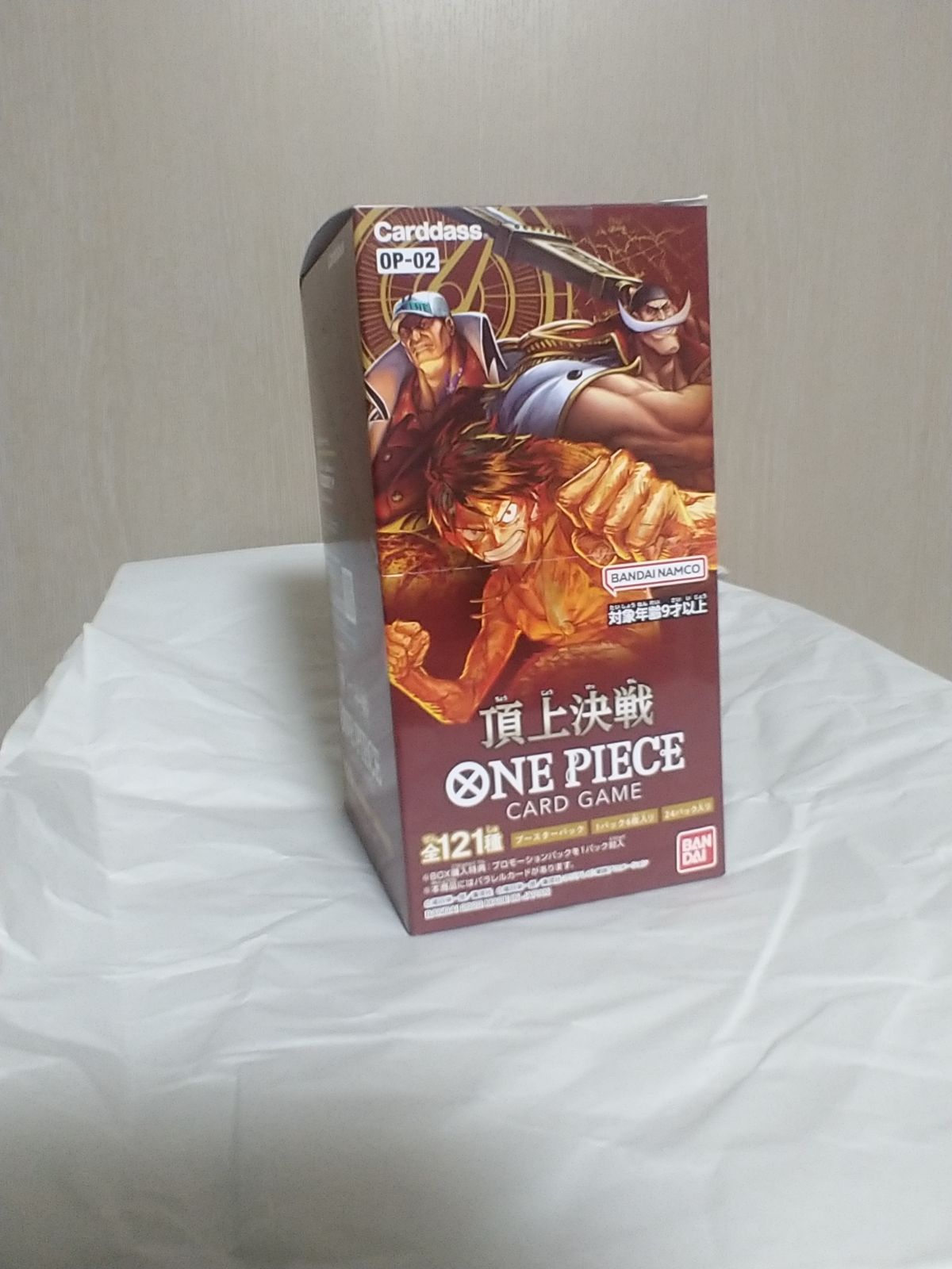 ONE PIECEカードゲーム 第2弾 ブースター 頂上決戦 1BOX - 買い物広場