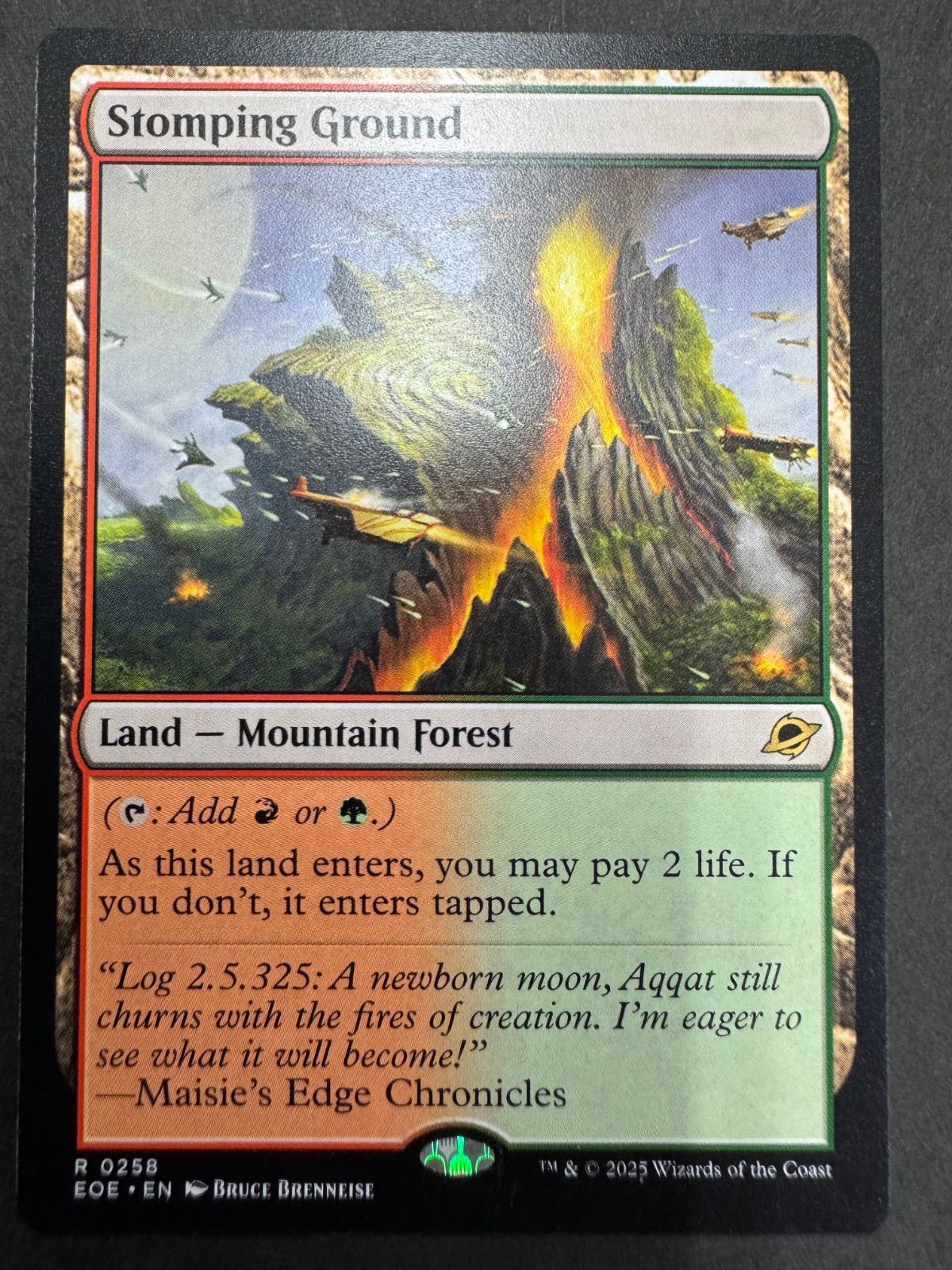 MTG 踏み鳴らされる地 英語 EOE 久遠の終端 - メルカリ