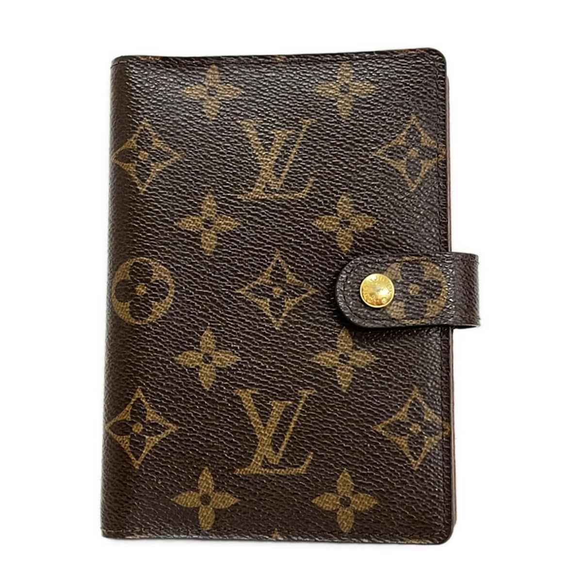 LOUIS VUITTON ルイヴィトン 手帳 モノグラム アジェンダPM R20005 - イニシャル刻印