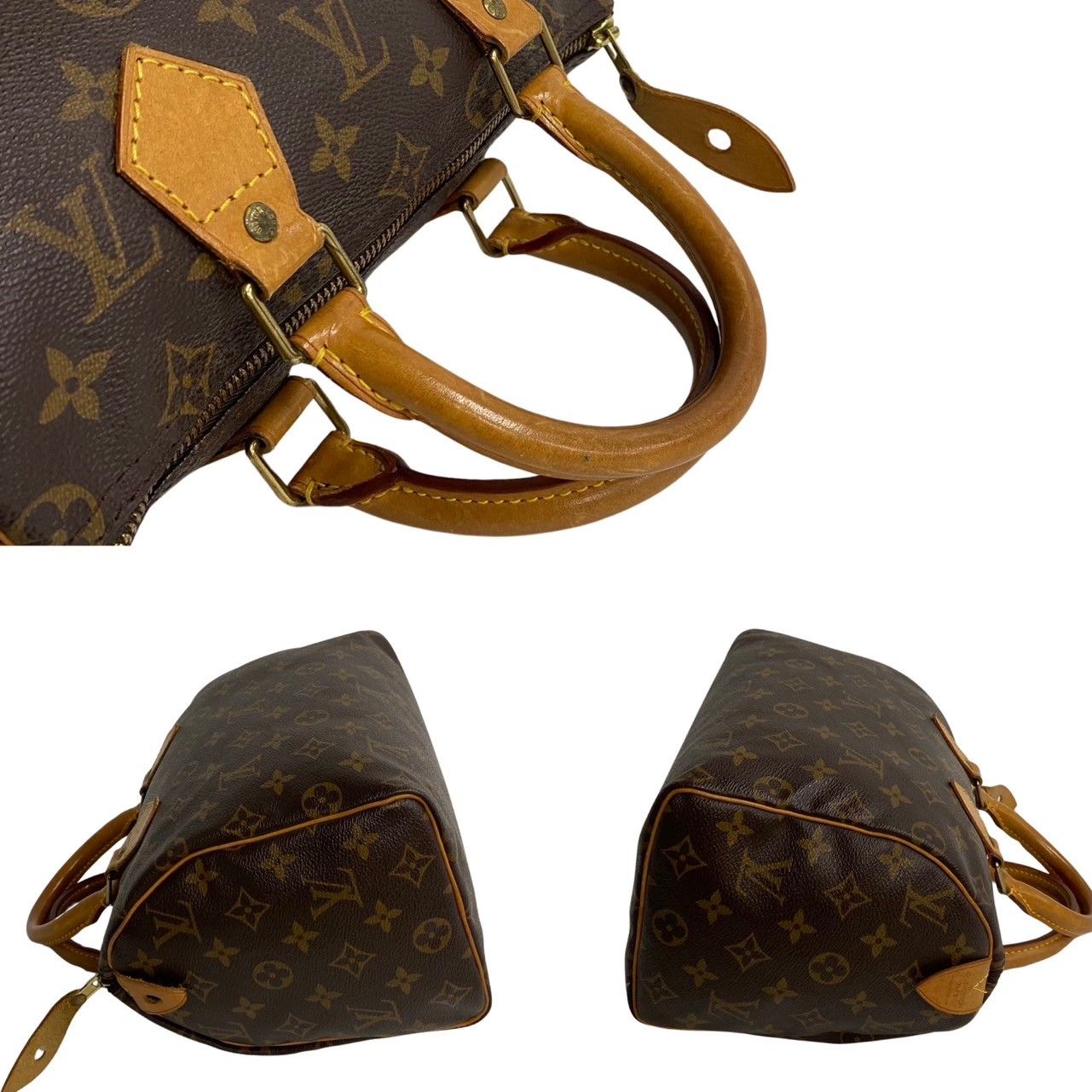 極 美品 パドロック付 LOUIS VUITTON ルイヴィトン スピーディ25