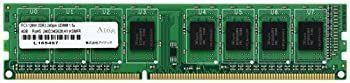 【中古】アドテック DOS/V用 DDR3-1600/PC3-12800 Unbuffered DIMM 4GB 省電力モデル ADS12800D-H4G