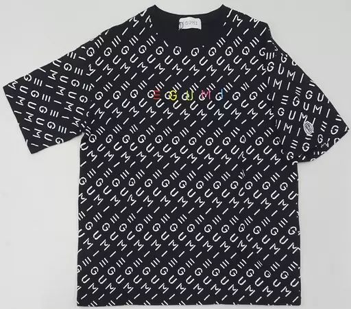 中古】衣類 江口拓也 MONOGRAM BIG Tシャツ ブラック Mサイズ