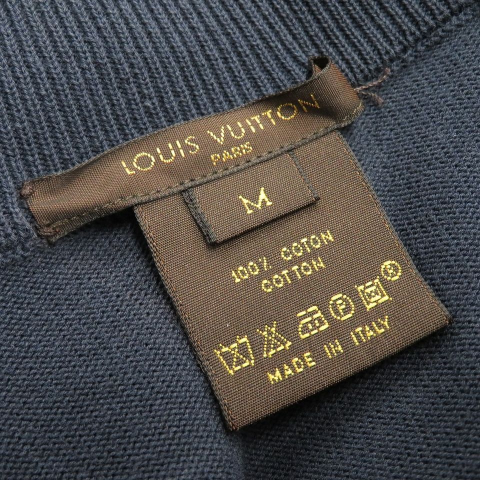 ルイヴィトン　ジップカーディガン ルイ・ヴィトン LOUIS VUITTON イタリア製 ニット カーディガン