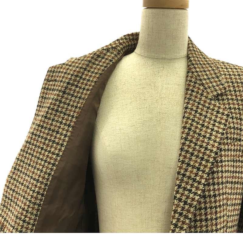 TAGLIATORE / タリアトーレ | ウール チェック テーラード ジャケット