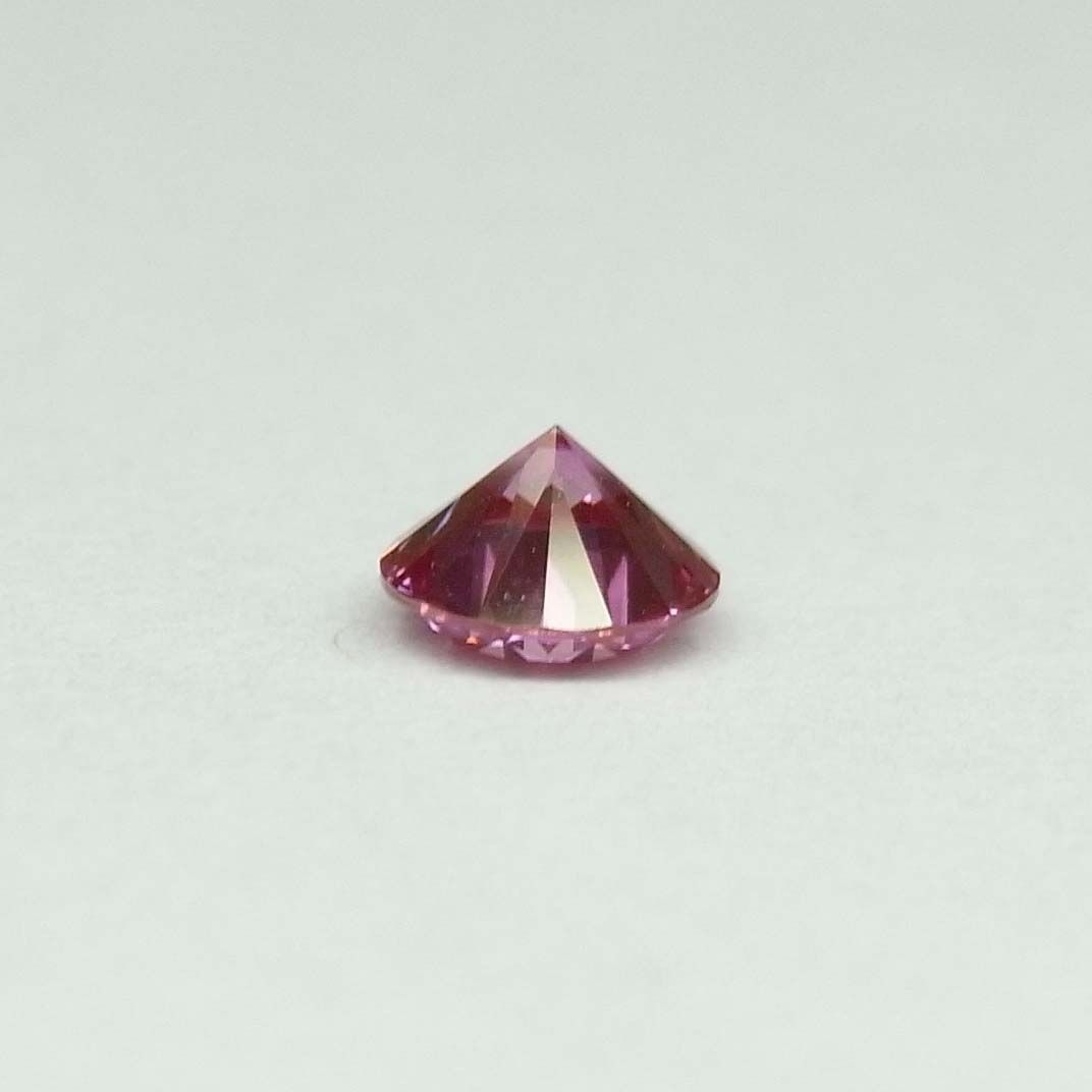 新品：ラボグロウン パープルダイヤモンド 0.33ct ルース（鑑定書付き