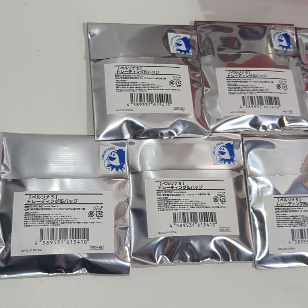 未開封 ペルソナ5 トレーディング 缶バッジ 仮面 コードネーム デザイン ペルソナ5 - トレーディング缶バッジ | AMNIBUS(アムニバス)