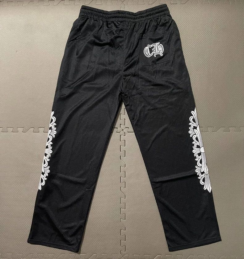 Chrome Hearts クロムハーツ 24SS 新作 ゆったり カジュアル アイスホッケー ストレート パンツ