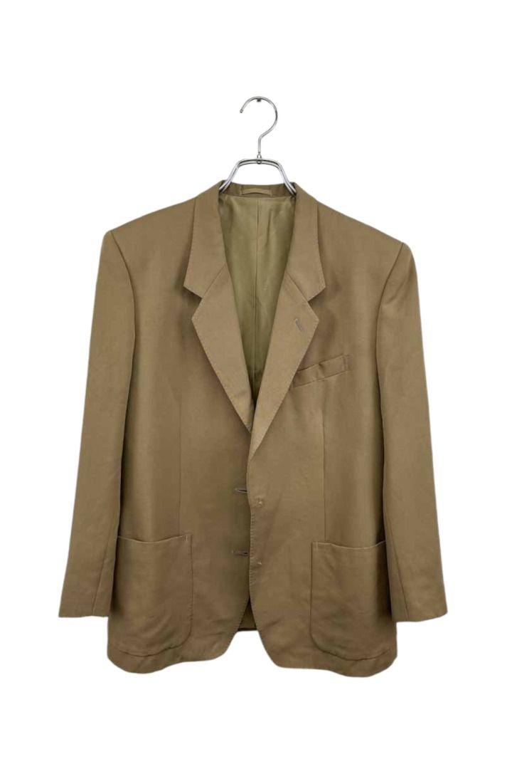 高品質 Ingeborg インゲボルグ テーラードジャケット 無地 ベージュ系