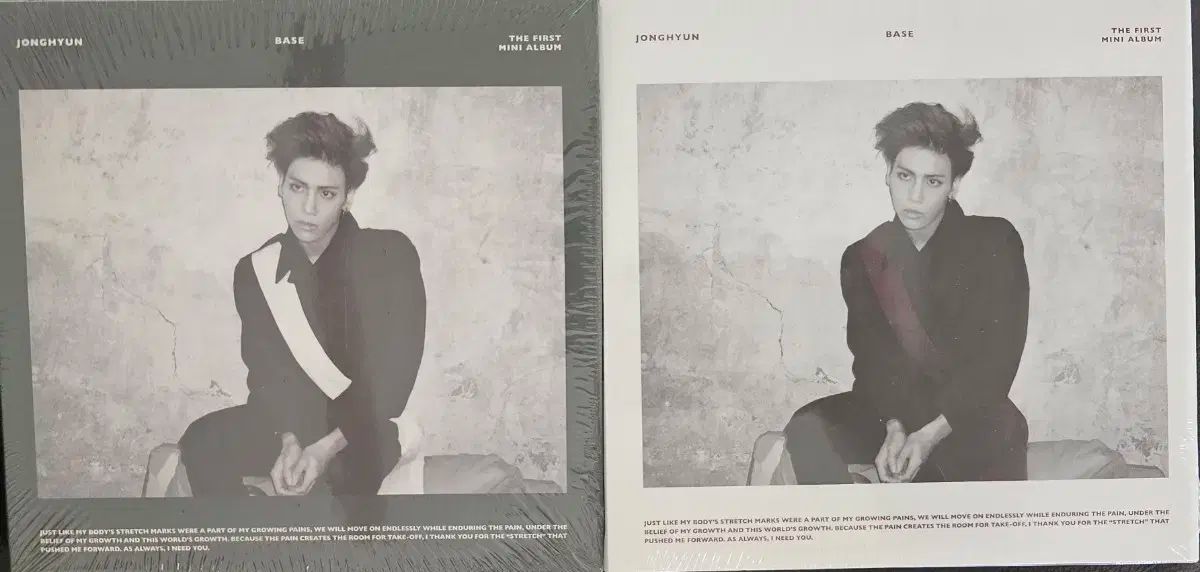 ジョンヒョン(JONGHYUN) ベースギター アルバム 2 種 セット