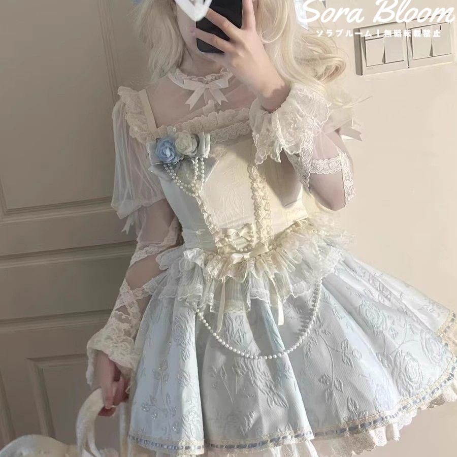 新品・未使用コスプレドレス lolita オリジナル jsk まごつか ロリータ 