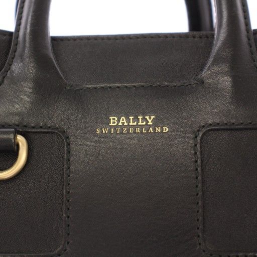 BALLY　バリー　Bロゴ　ハンドバッグ　フォーマル 黒 BALLY/バリー】 ブルーム XS 2WAY ハンドバッグ ショルダー