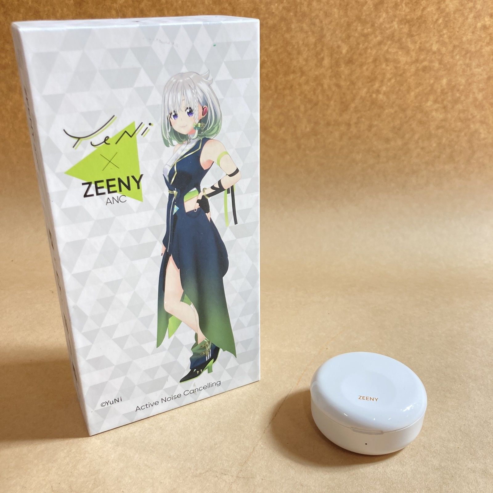☆ Nain YuNi x ZEENY ARC ワイヤレスイヤホン ホワイト Vtuber