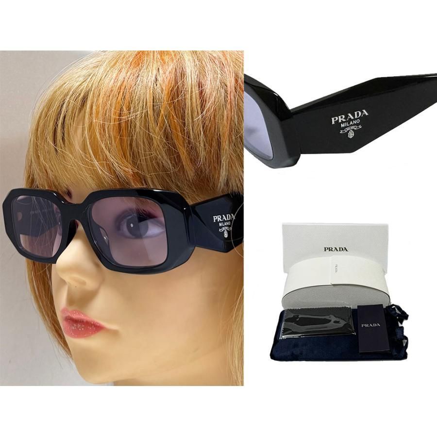 関税・送料込み・国内発送＊PRADA＊ダイヤ フレーム サングラス New人気モデル□PRADA□PR26ZS シンボルサングラス【関税込