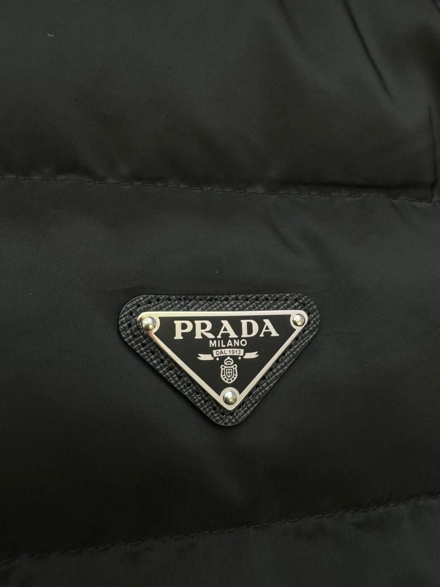 PRADA （プラダ） ﾀﾞｳﾝｼﾞｬｹｯﾄ ダウンジャケット ライダース メンズ衣類