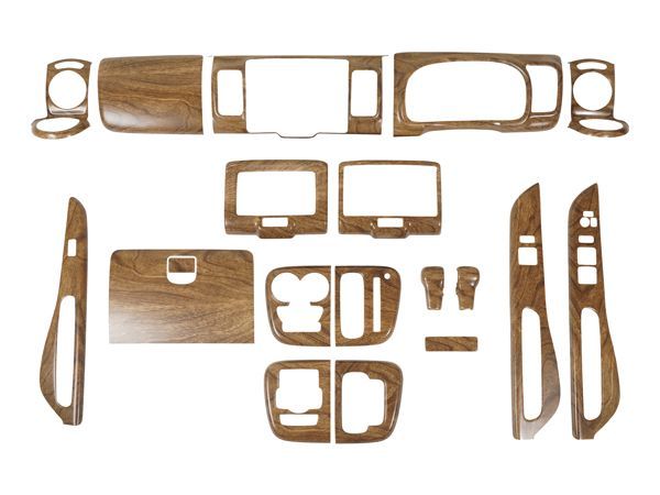 スズキ DA17V DA17W エブリィバン エブリィワゴン インテリアパネル 19P ナチュラルウッド調