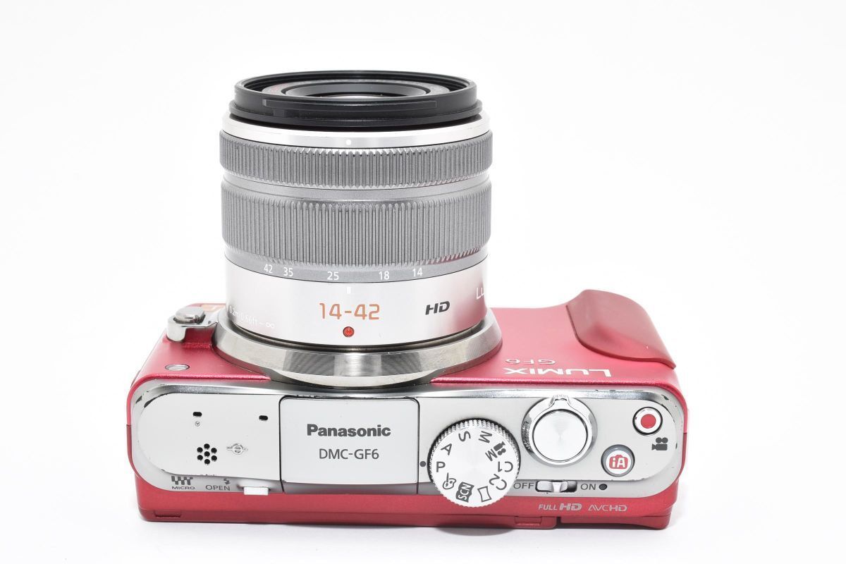 美品】Panasonic☆LUMIX DMC-GF6 ☆極上美品☆《シャッター数2,339