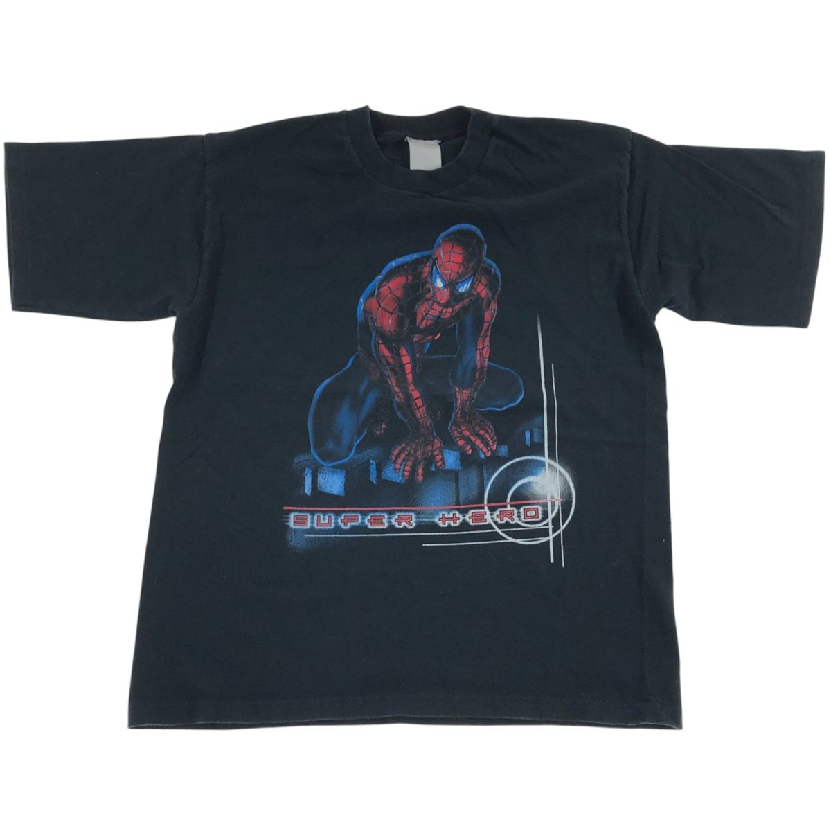 古着 SPIDER MAN スパイダーマン 映画 ムービーTシャツ メンズXL相当|eaa538862